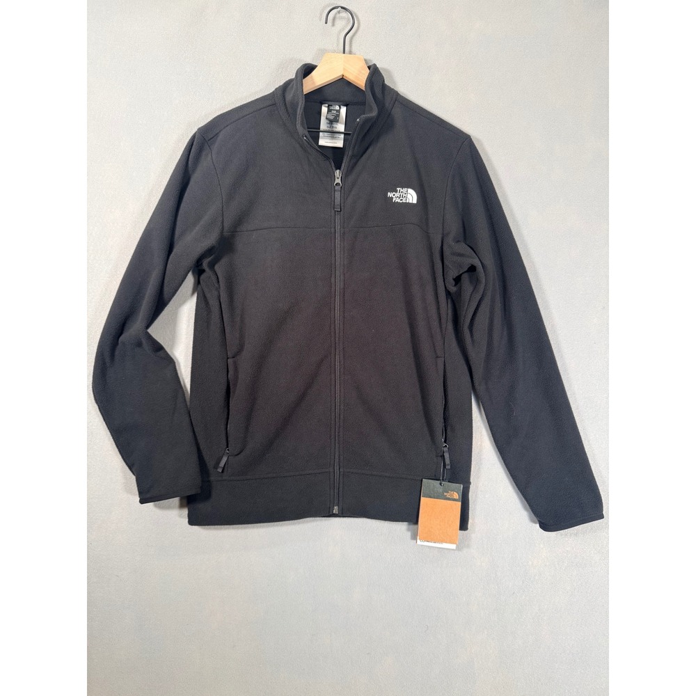 The North Face Mens Anchor Full Zip Fleece‎ Jacket Black NF0A87RH4H0 Small NWT